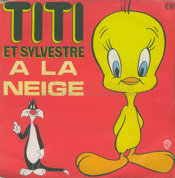 Titi et Sylvestre - Titi  la neige