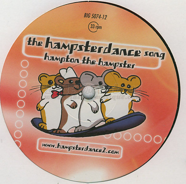 Hampton the Hampster - The Hampster Dance song %28Snapshot RMX%29