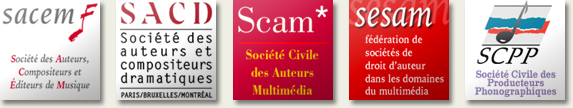 SACEM | SACD | SCAM | SESAM
