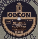 Andrée Turcy - Mon anisette