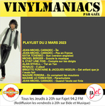 Vinylmaniacs - Emission n�250 (2 mars 2023)