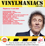 Vinylmaniacs - Emission n301 (11 avril 2024)