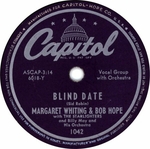 Margaret Whiting with Bob Hope - Blind date