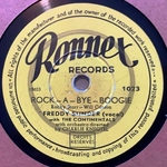 Freddy Sunder - Rock a bye boogie