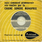 Campagne Monoprix 1960 - Couvre-pieds Rhovyl
