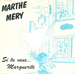 Vignette de Marthe Mry - Je vous ai reconnu