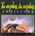 Pochette de Christina - Tu m'plais, tu m'plais