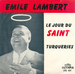 Pochette de Emile Lambert - Le jour du Saint