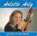 Pochette de Arlette Arly - Quand tu me disais