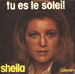 Pochette de Sheila - Tu es le soleil