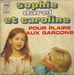 Pochette de Sophie Darel et Caroline - Tou-bou-dou-bou-da