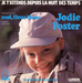 Pochette de Jodie Foster - Je t'attends depuis la nuit des temps