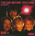 Pochette de Abba - The day before you came