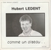 Pochette de Hubert Ledent - Comme un oiseau