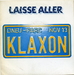 Pochette de Klaxon - Laisse aller