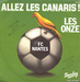 Pochette de Les Onze - Allez les Canaris !