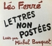 Pochette de Michel Bouquet - A un critique