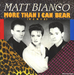 Pochette de Matt Bianco - More than I can bear