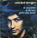 Pochette de Michel Berger - A moiti,  demi, pas du tout