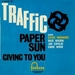 Pochette de Traffic - Paper sun