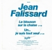 Pochette de Jean Falissard - Le blouson sur la chaise
