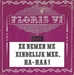 Vignette de Floris VI - Ze nemen me eindelijk mee, ha-haa!