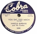 Vignette de Harold Burrage - You eat too much