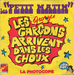 Pochette de Petit Matin - Les garons arrivent dans les choux