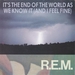 Pochette de R.E.M. - It's the end of the world as we know it (and I feel fine)