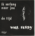 Pochette de Will Ferdy - Ik verlang naar jou