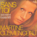 Pochette de Martine Clemenceau - Sans toi