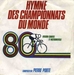 Pochette de Pierre Porte - Hymne des championnats du monde