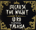Pochette de Co Ro featuring Taleesa - Because the night